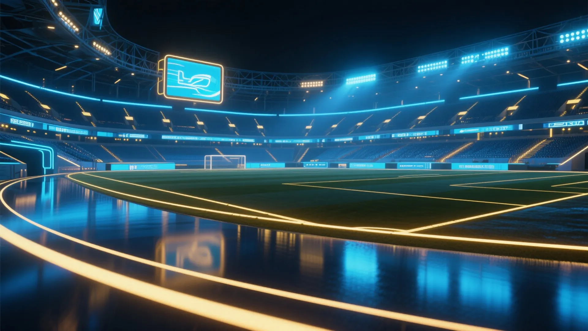 Sports Arena Background